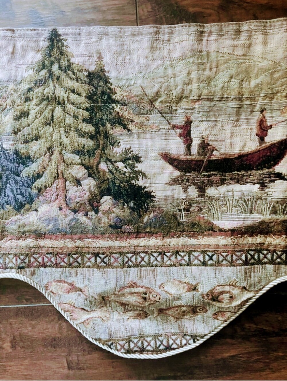 Professional Custom Tapestry Valences-LAKE/Lot Of 5